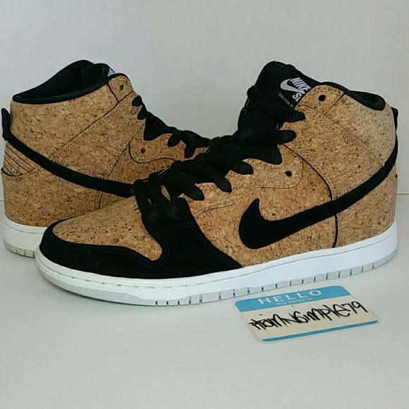 🔴SOLD🔴 Nike Dunk High SB "Cork" size 9.5 - Picture 3 of 8